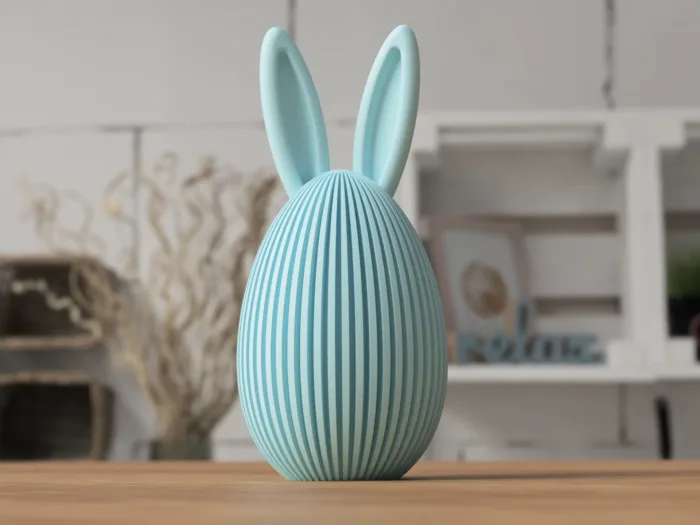 Easter Egg with bunny ears - Image 2