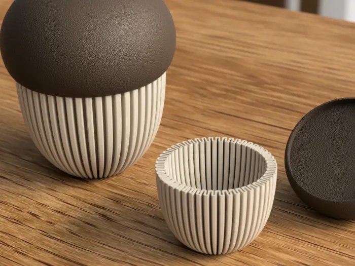 Acorn container decoration - Image 2