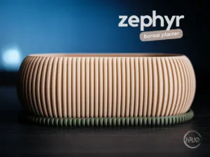 Zephyr bonsai planter