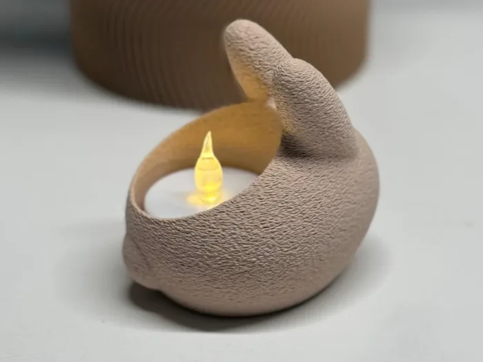 Easter Bunny tealight holder - Image 4