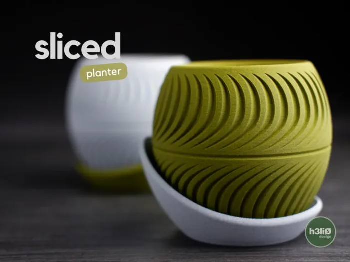 Sliced planter