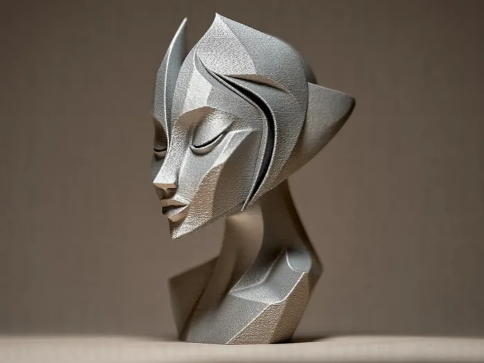 Futuristic Woman Sculpture - Image 5