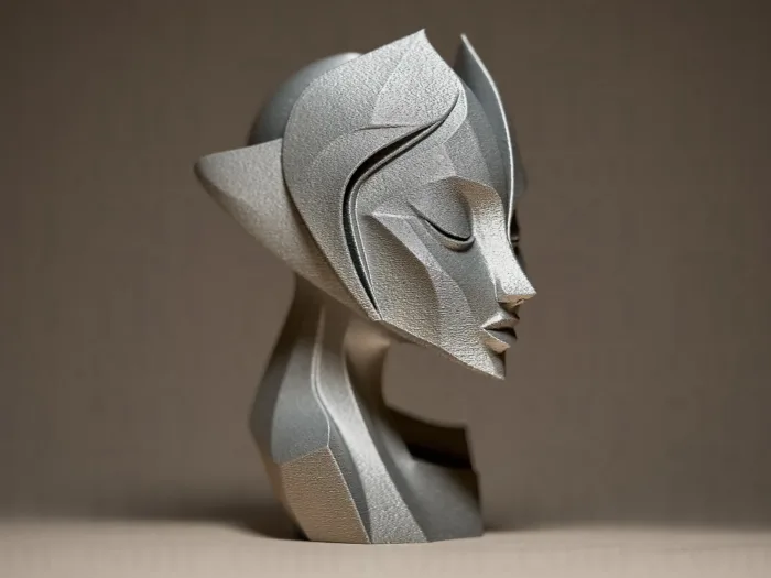 Futuristic Woman Sculpture - Image 2
