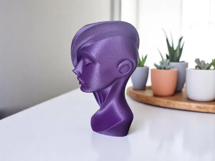 Woman Face Sculpture - Image 3