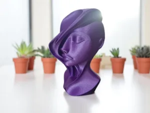 Woman Face Sculpture